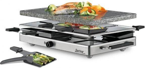 Raclette Spring Raclette Classic 8 Granitstein