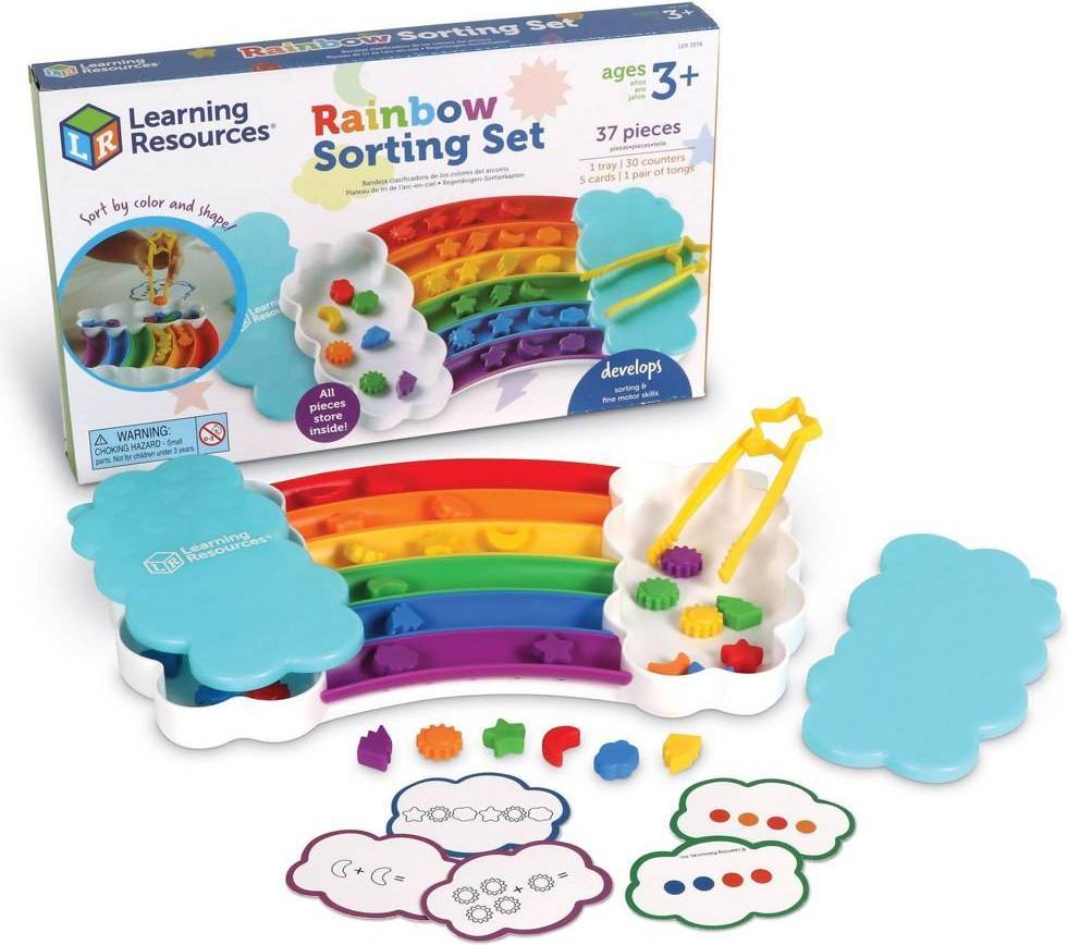 Forme e Colori Rainbow Sorting Set