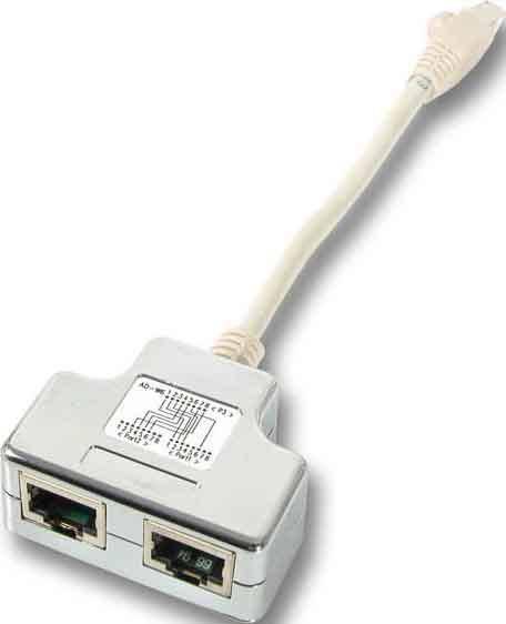 EFB Elektronik Cable Sharing Adapter RJ45 8 Pcs