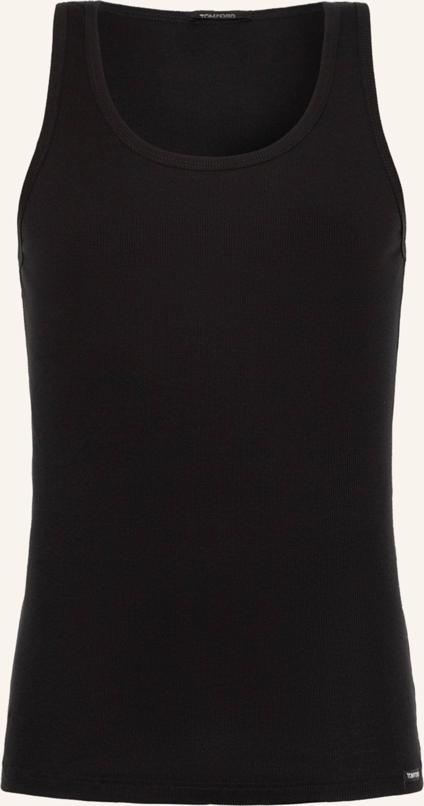 Tom Ford Bomulds Og Modal Tanktop - Sort