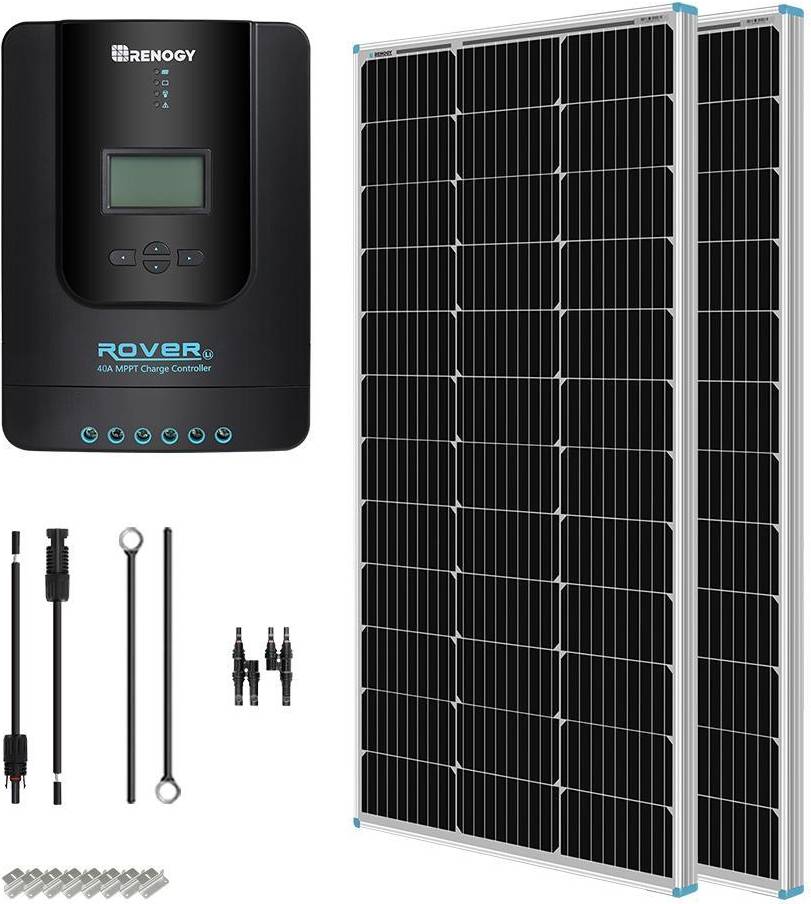 Renogy RNG-KIT-STARTER200D-RVR40 Solar Starter Kit