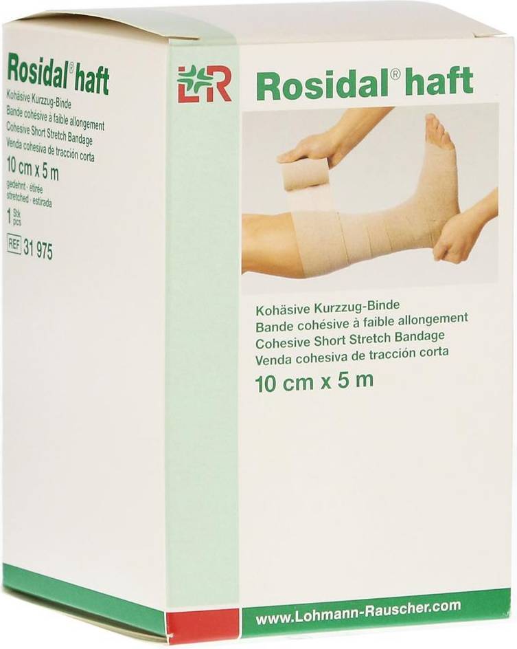 Lohmann & Rauscher ROSIDAL haft Kompressionsbinde 10 cmx5