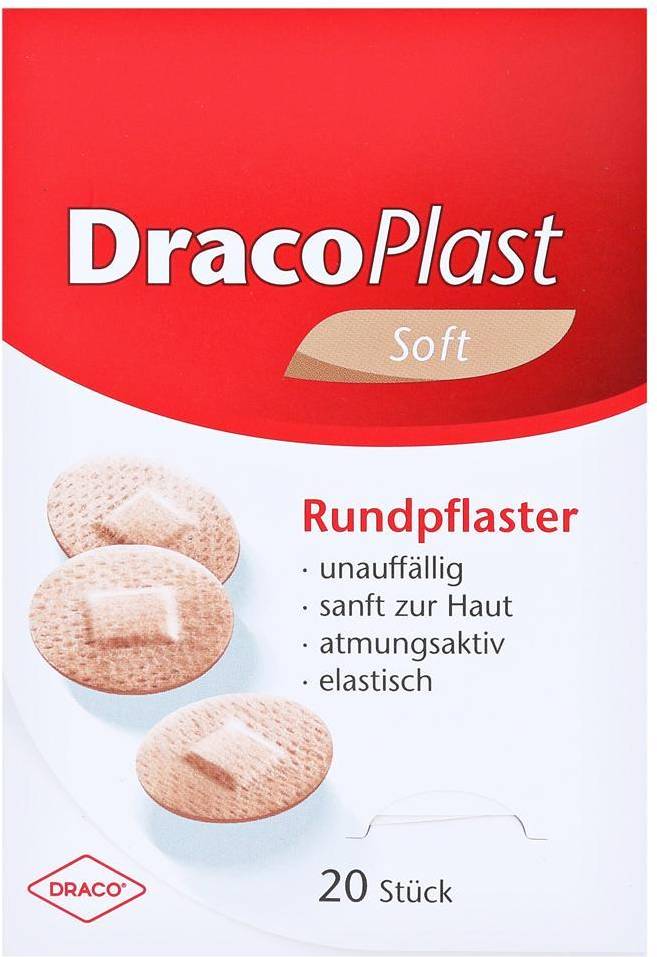 Pflaster, Soft Rundpflaster hautfarben