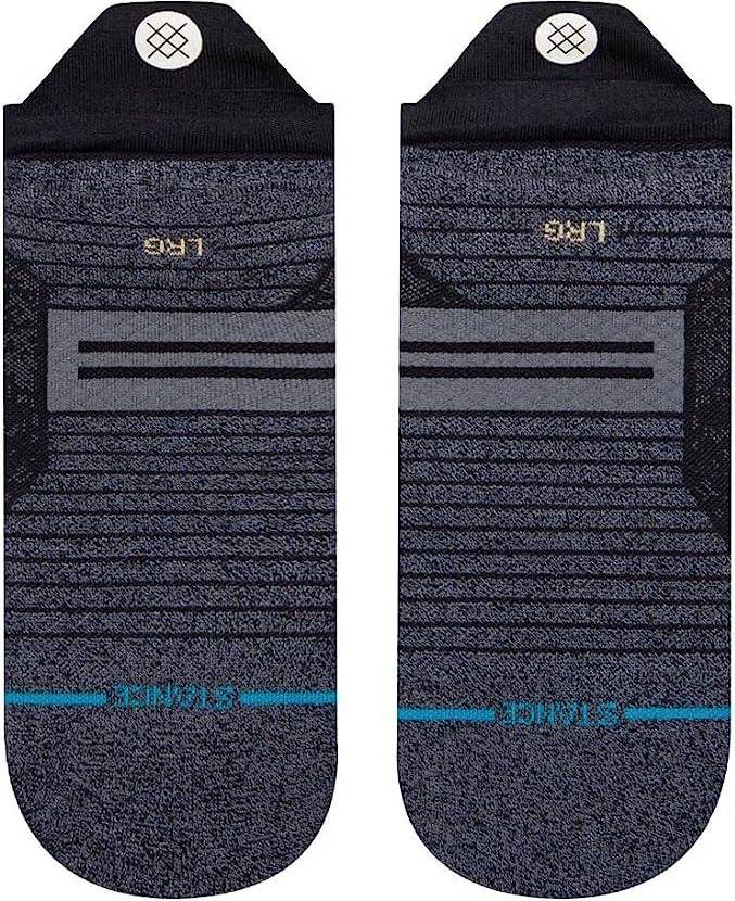 Stance Performance Run Tab Socks - Black