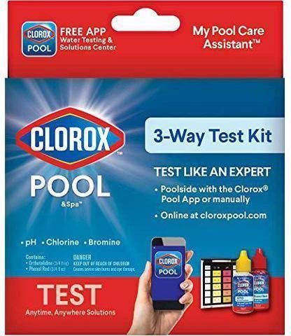 Clorox Pool & Spa 3-Way Test Kit