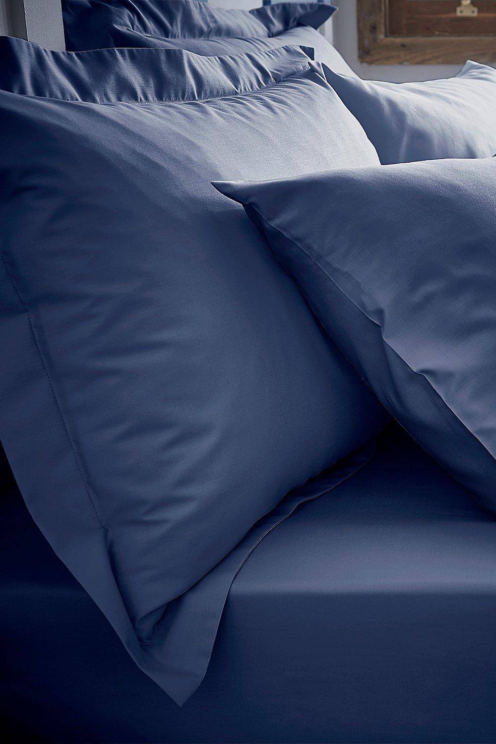 Bianca Fine Linens Thread Count Bed Sheet Blue