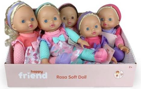 Happy Friend Rosa Soft Doll