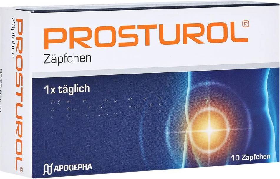 PROSTUROL Zäpfchen 10 St.