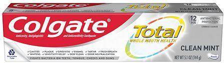 Colgate total Colgate Total Clean Mint Toothpaste 5.1 Oz
