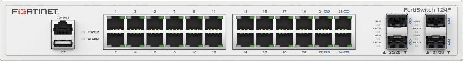 Fortinet 24p Ge Rj45 Switch Silver