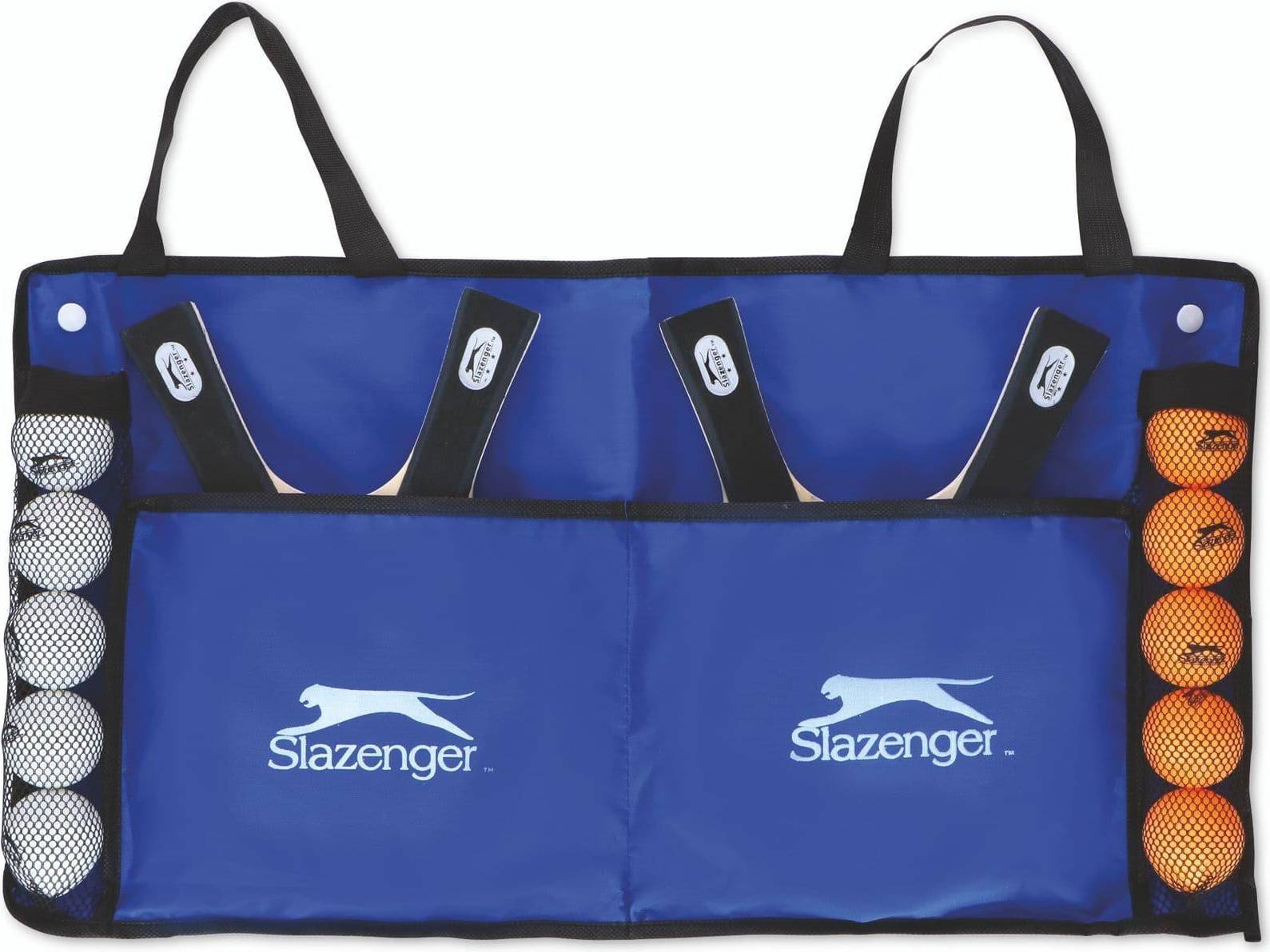 Slazenger Table Tennis Set 4 Rackets 10 Balls