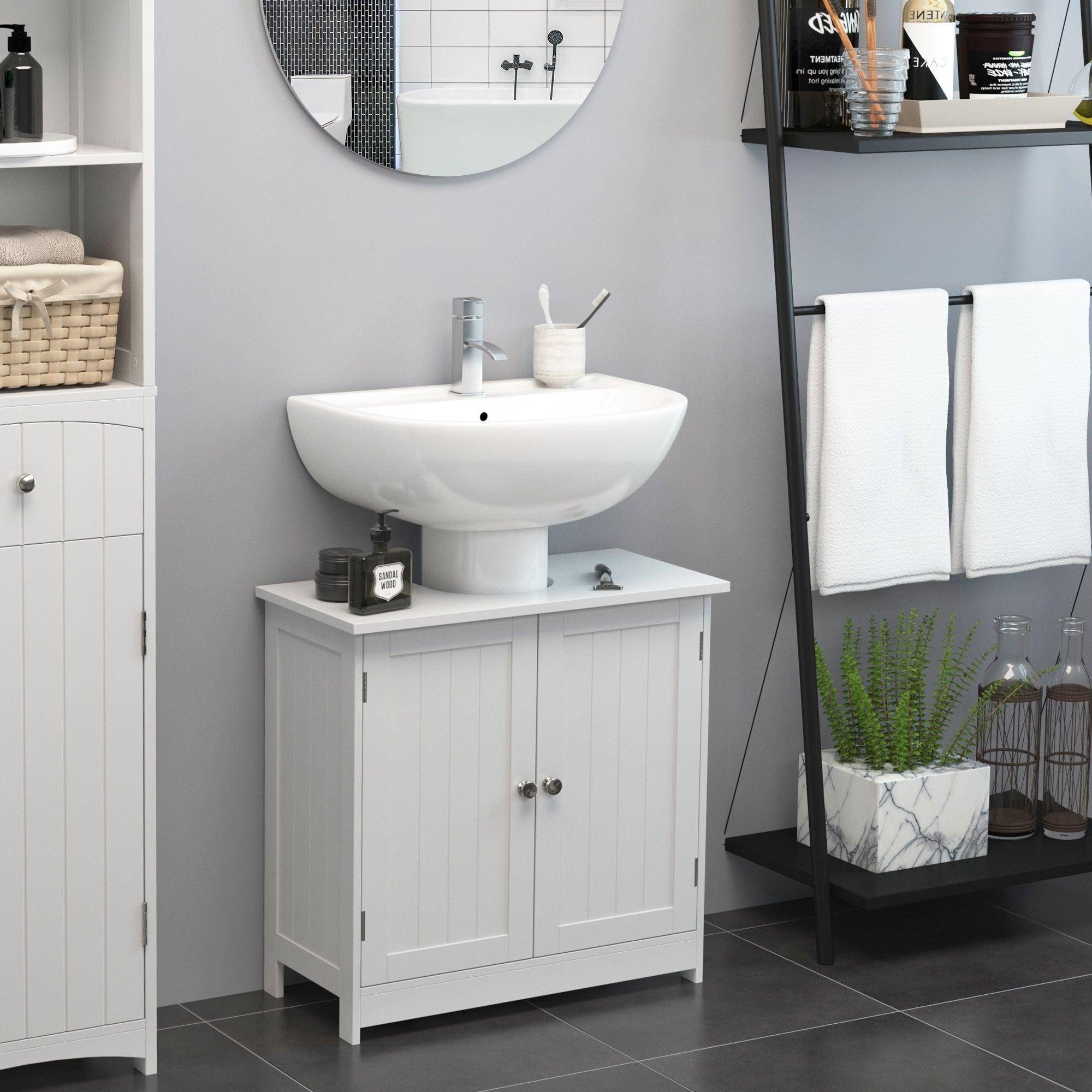 Under sink vanity Homcom U Shaped