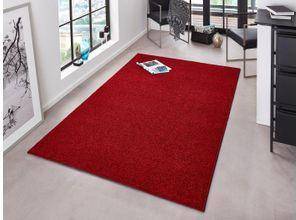 Hanse Home Pure Tufted Red Rug Rectangle 80 x 150 cm Red cm
