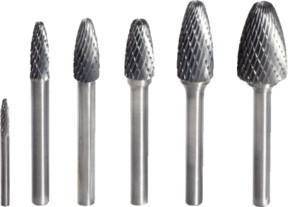 KS Tools HM Rundbogen-Frässtift Form F, 12mm