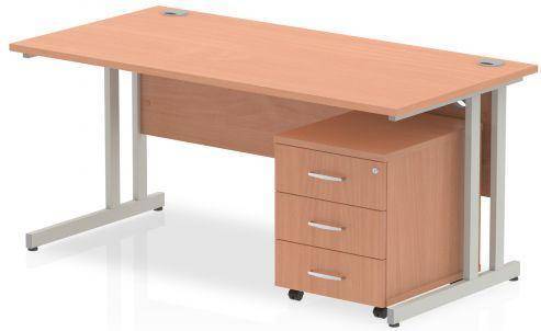 Impulse Dynamic Rectangular Straight Writing Desk