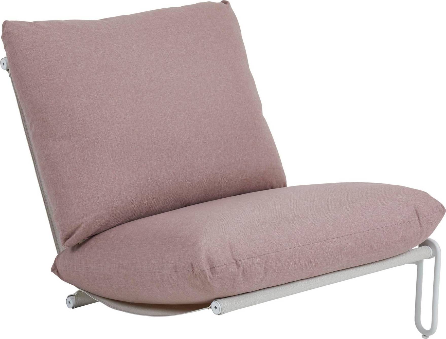 Brafab Blixt Sittdel Vit/Rosa Modulsoffa