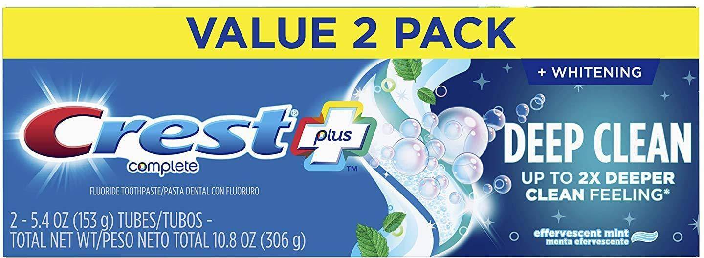 Crest whitening toothpaste Crest Complete Plus Deep Clean Complete Whitening Toothpaste Mint 2