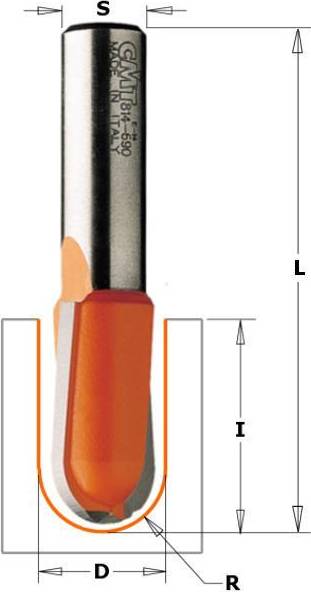 Round Nose Bit