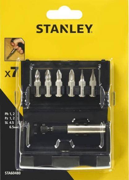 Stanley Tools 7 Piece Set Bit Screwdriver