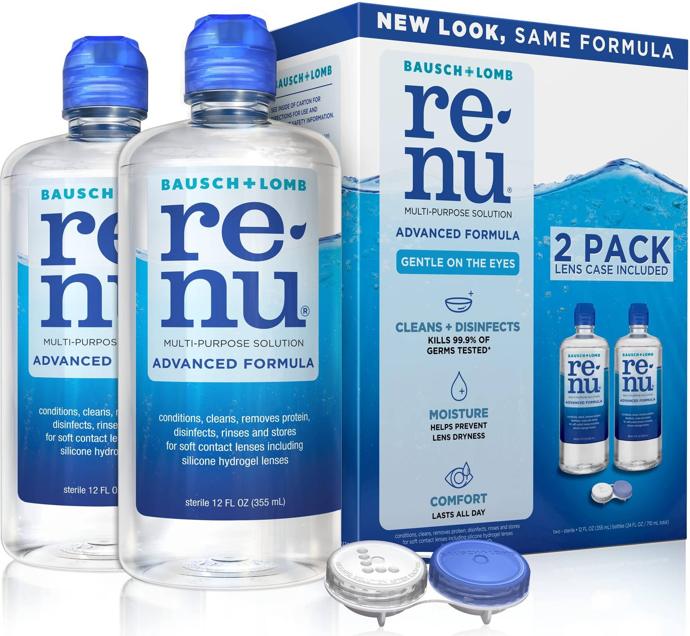 Multi-Purpose Solution Advanced Formula 355ml 2-pack
