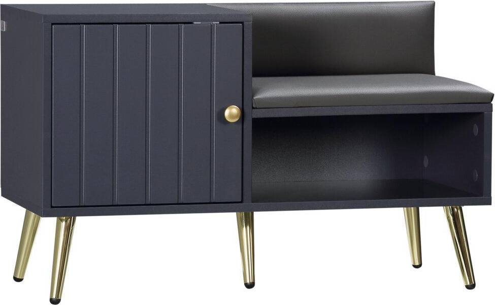 Homcom Upholstered Shoe Rack