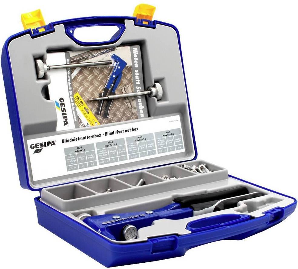 Gesipa 1435455 Riveter Set 10pcs
