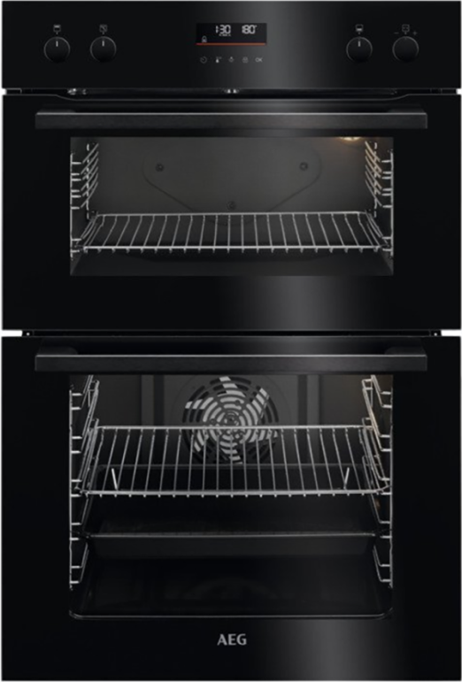 Built in double oven aeg ovens AEG DCE531160B Built-In