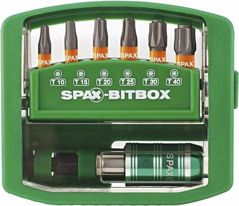Spax T-Star Plus Bit Set 7-Piece Bit Screwdriver