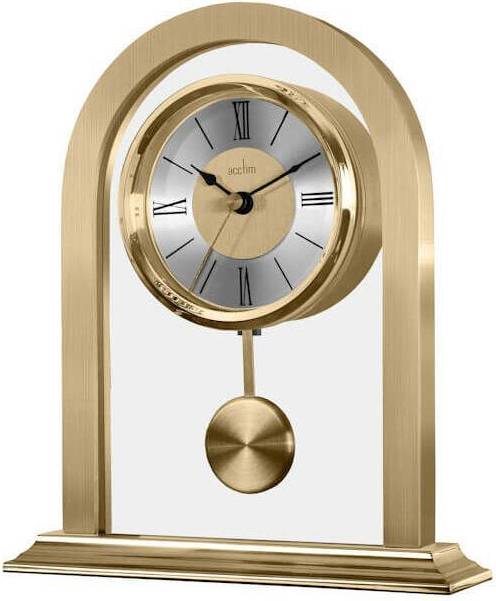 Acctim Colney Gold Table Clock