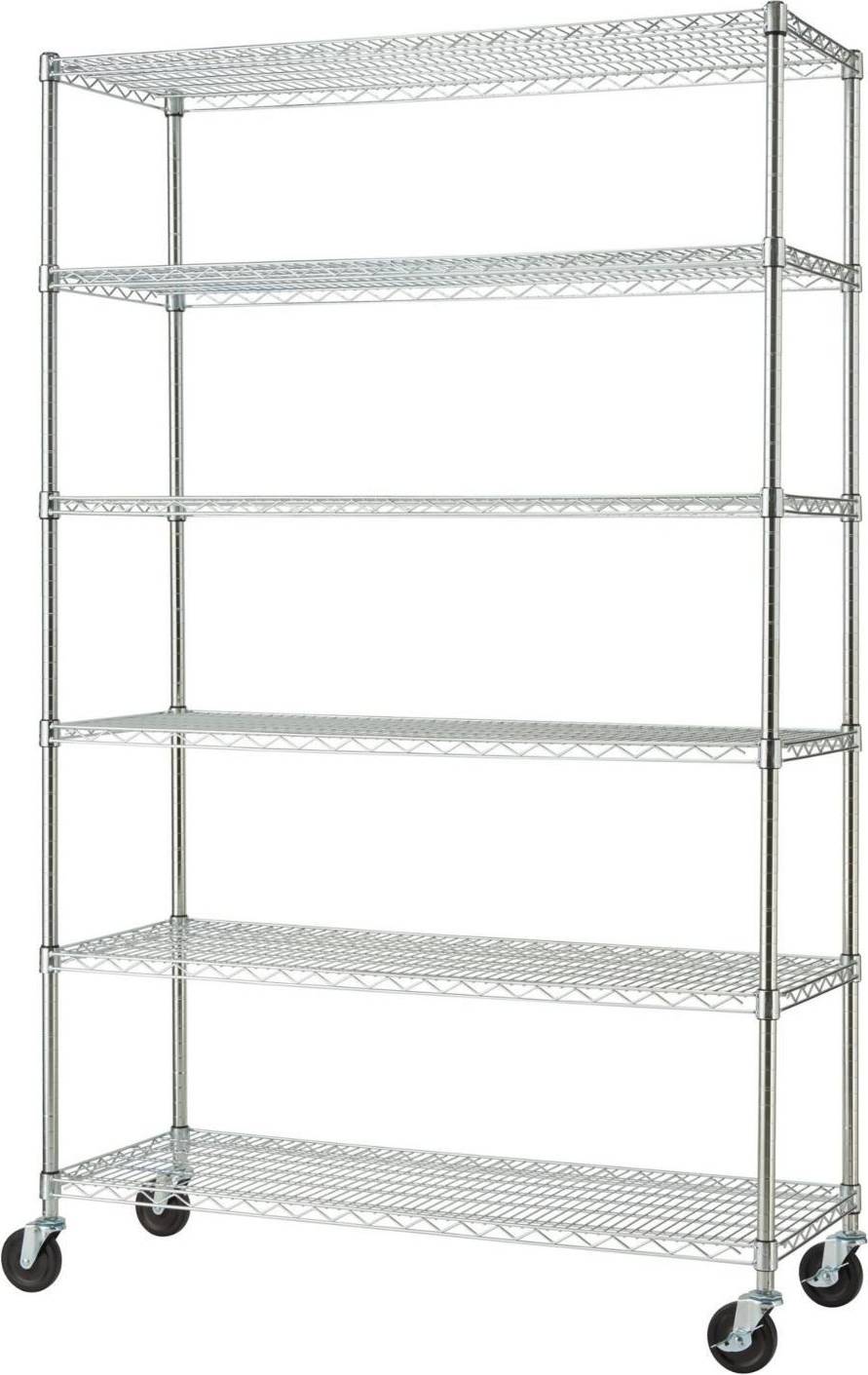 6-Tier Basics EcoStorage Wire Rack