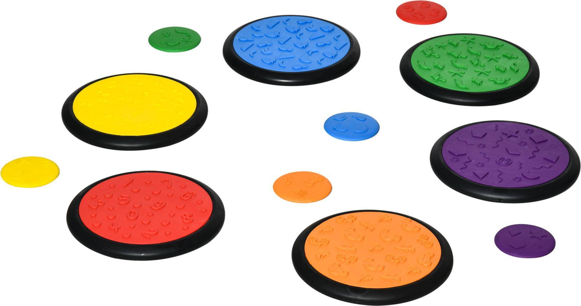 Homcom Stepping Stones Set - Multicolor
