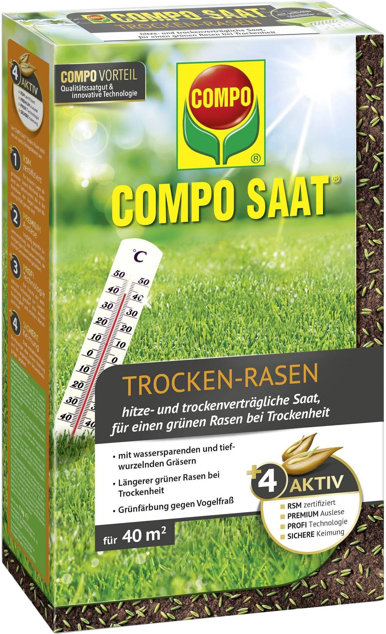Compo SAAT Trocken-Rasen, Hitze