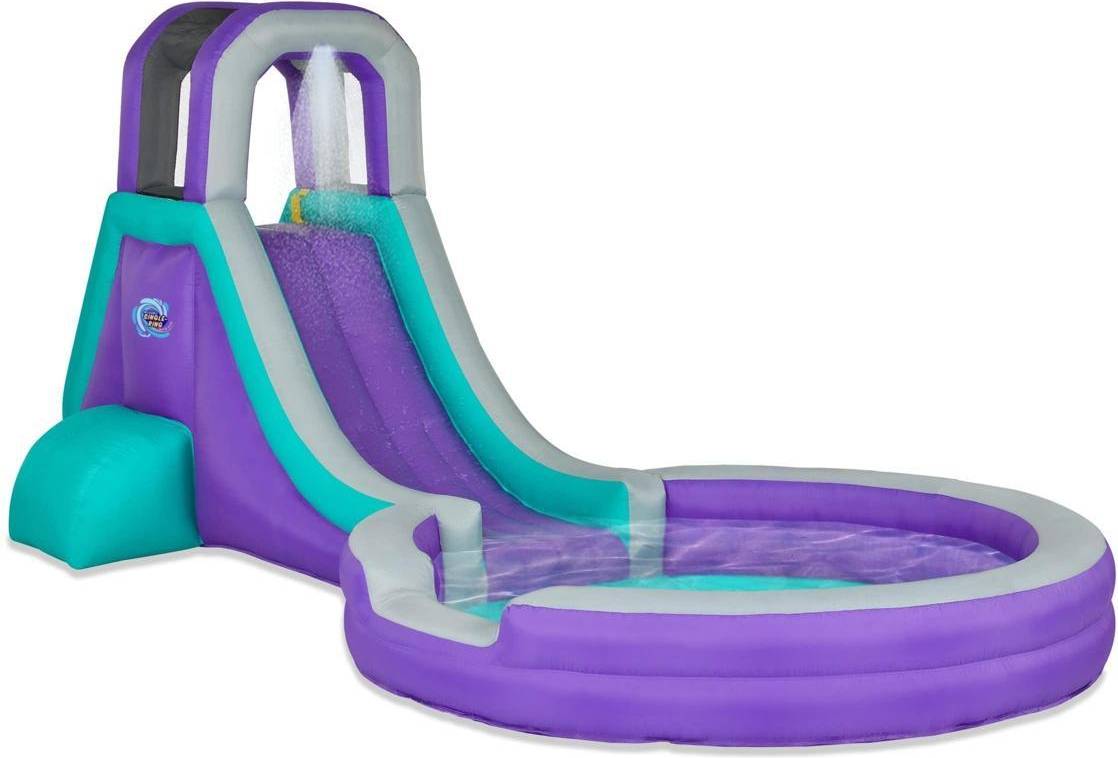 Inflatable water slide park Sunny & Fun Inflatable Single Ring Water Slide Park