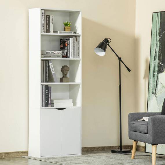 Homcom 4-Shelf Bookcase Book Shelf