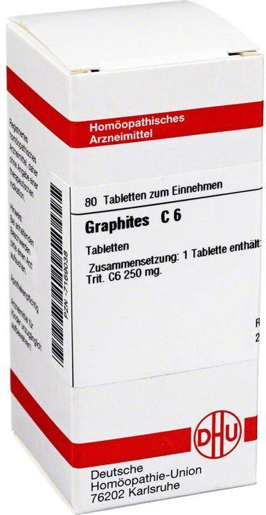 GRAPHITES C 6 Tabletten 80 St.