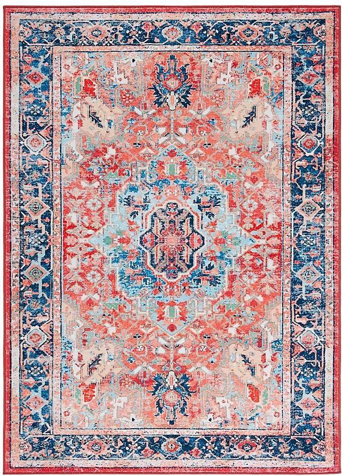 Safavieh Riviera Collection Blue, Red 48x"