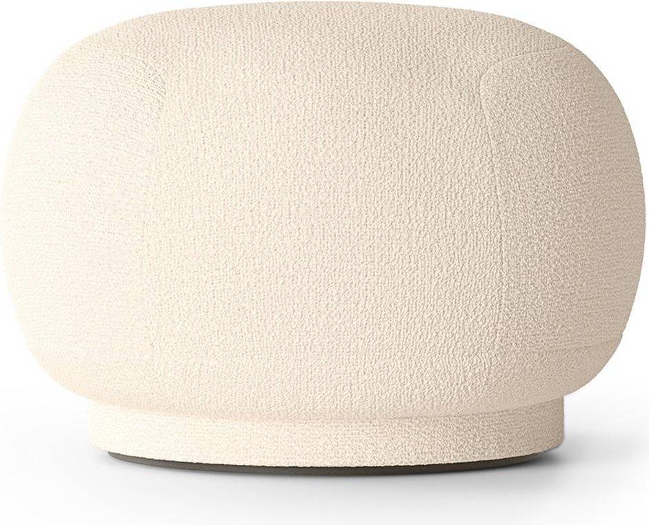 ferm LIVING Rico Wool Boucle Off-white Siddepuf