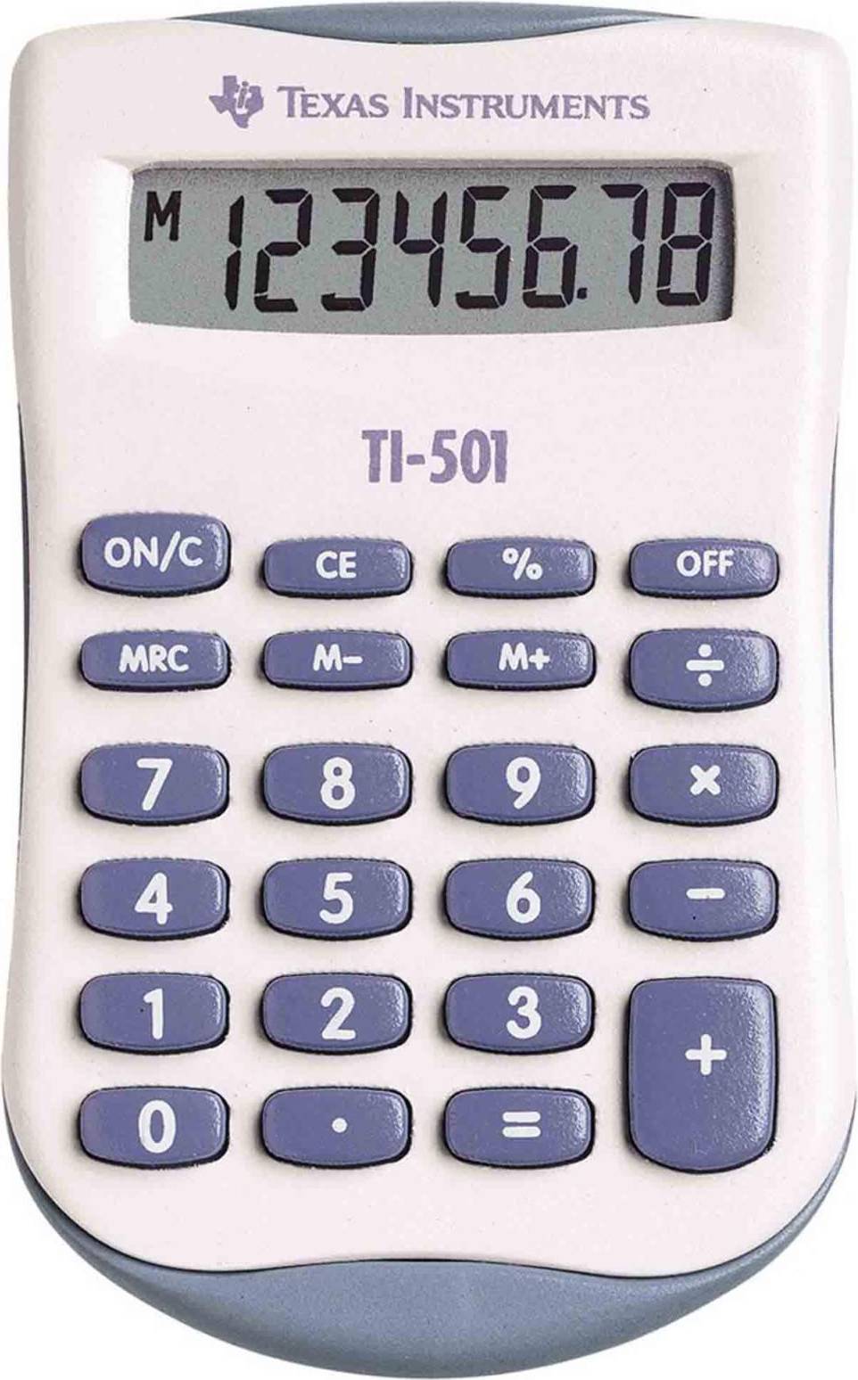 Texas lommeregner Texas Instruments TI-501
