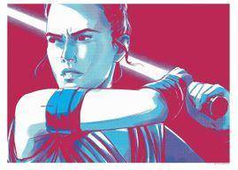 Komar Faces Rey 40x30cm