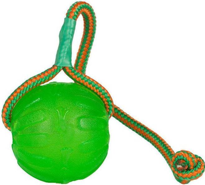 Funball With Rope Green M