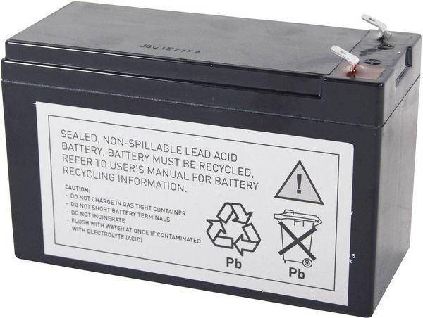 Conrad energy Utbytesbatteri RBC2 RBC110 för APC USV-system