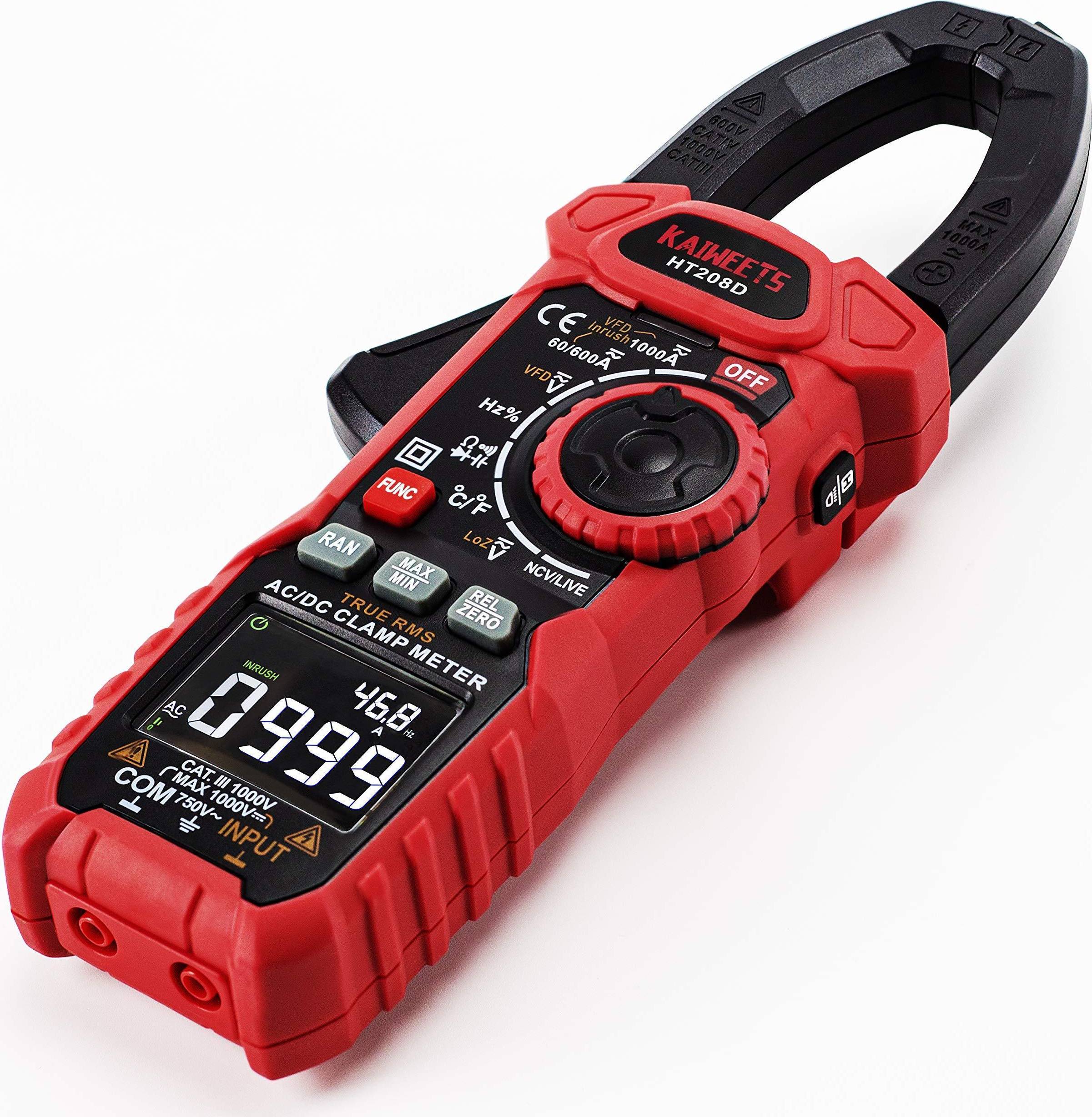 Kaiweets HT208D Inrush Clamp Meter