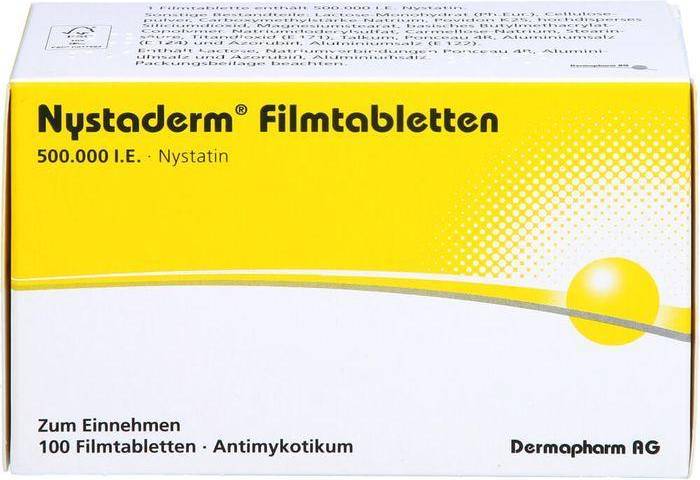NYSTADERM Filmtabletten 100 St.
