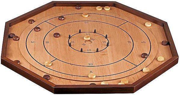 Crokinole hexagonal