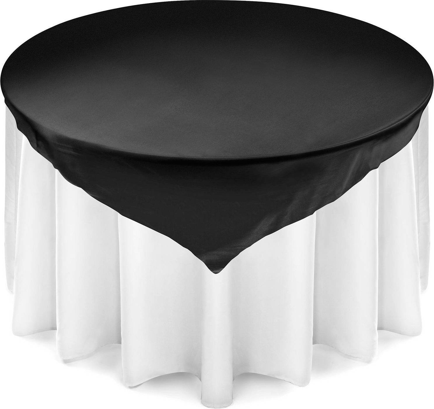 Linens Satin Wedding Overlay Topper