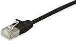 Equip 606124 Cat.6A F/FTP Slim Patchkabel RJ45-RJ45 1 m - Sort 1m