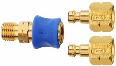 Cadac Quick Release Double Coupling Set
