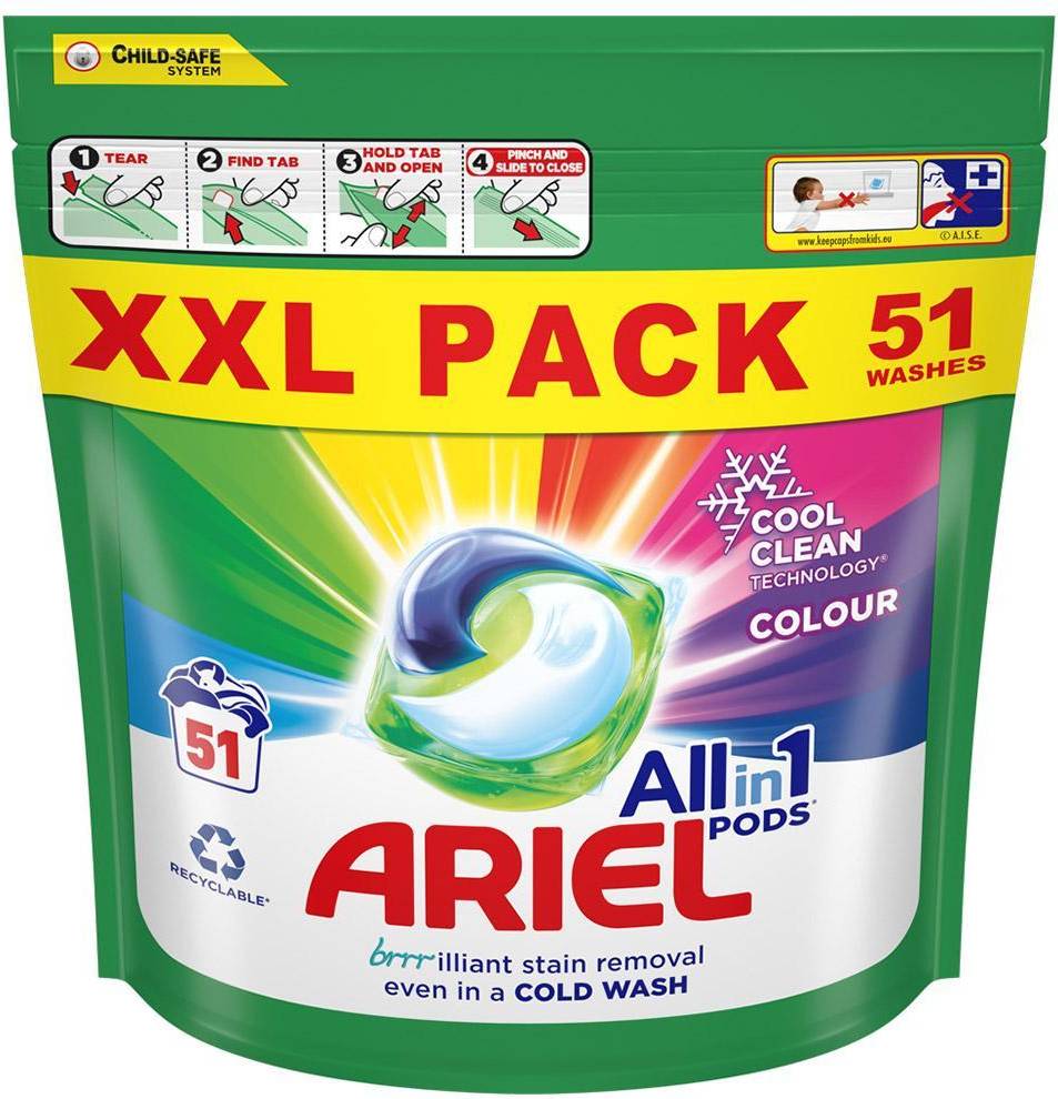 All-In-1 Pods Colours 51 Washes