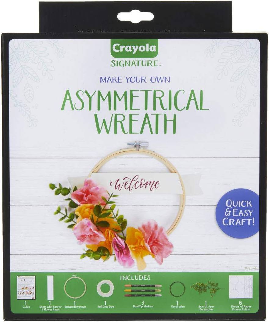 Asymmetrical Wreath Craft Kit