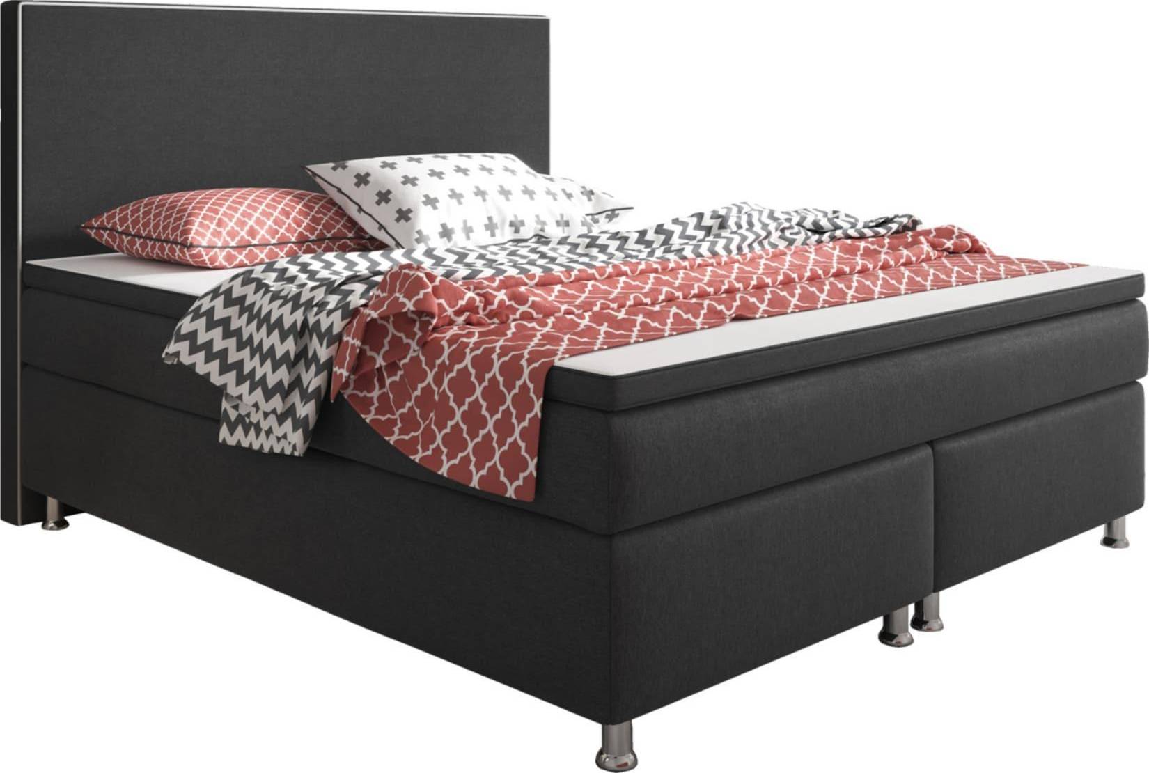Fabric Boxspringbett